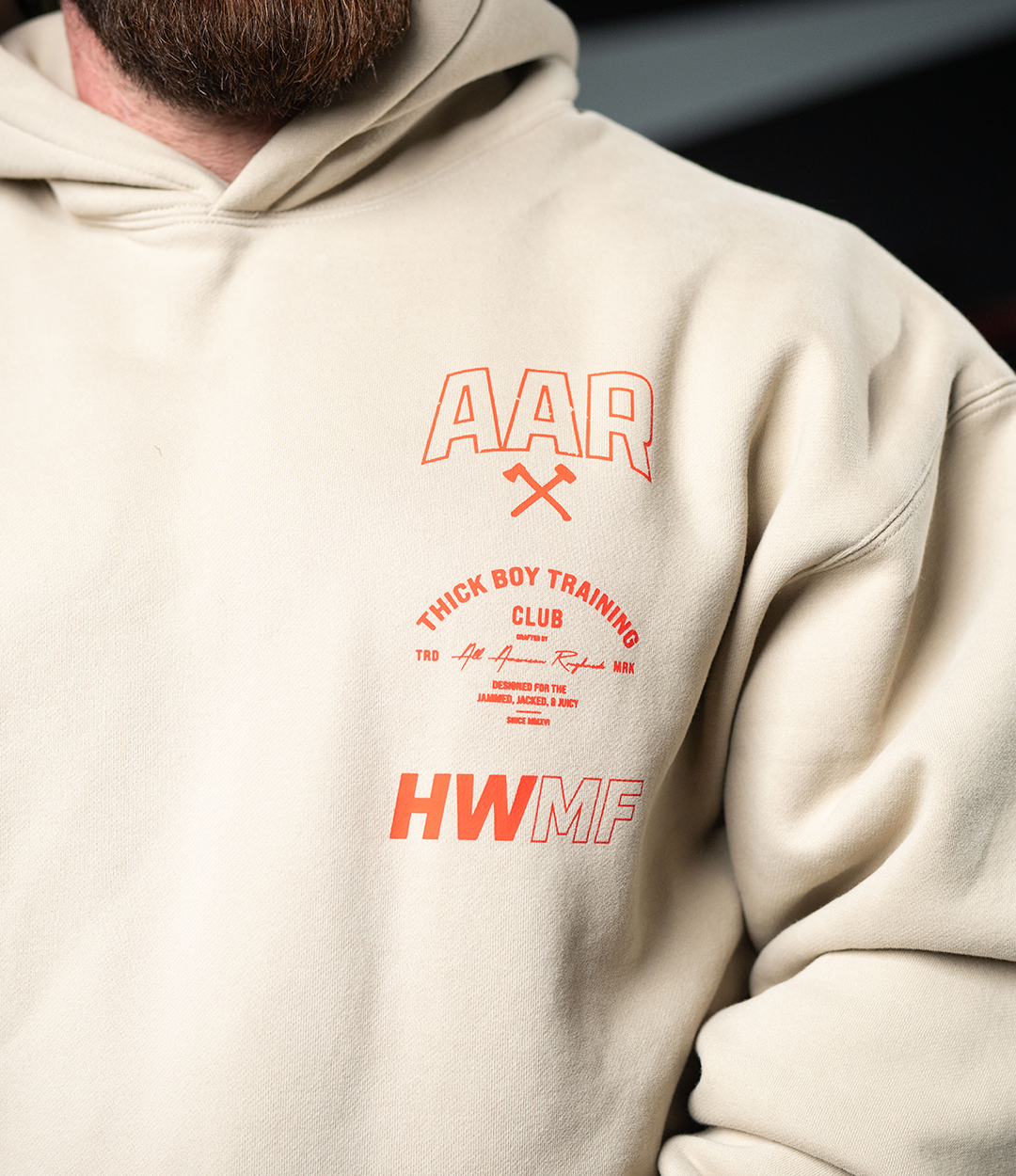 Khaki Thick Boy Plush Hoodie