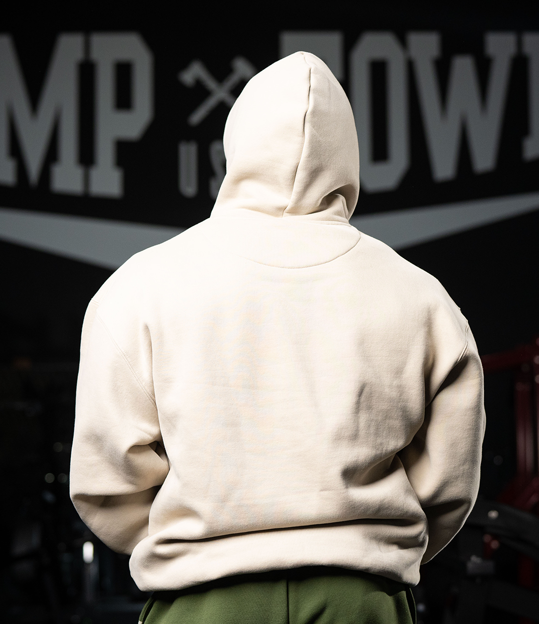 Khaki Thick Boy Plush Hoodie