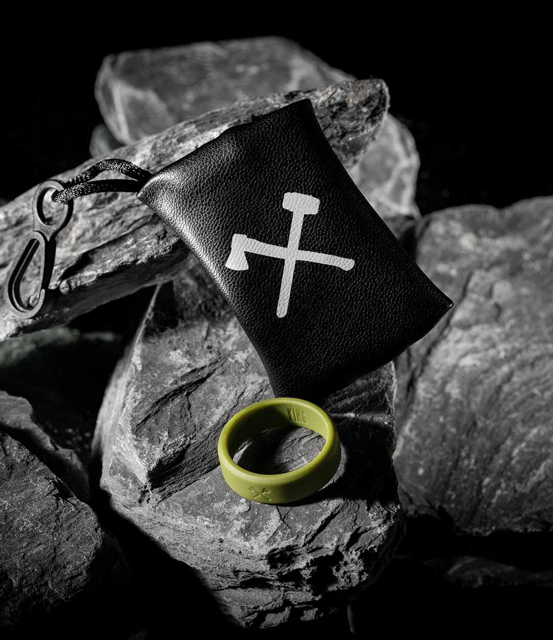 Men's Silicone Ring // Olive