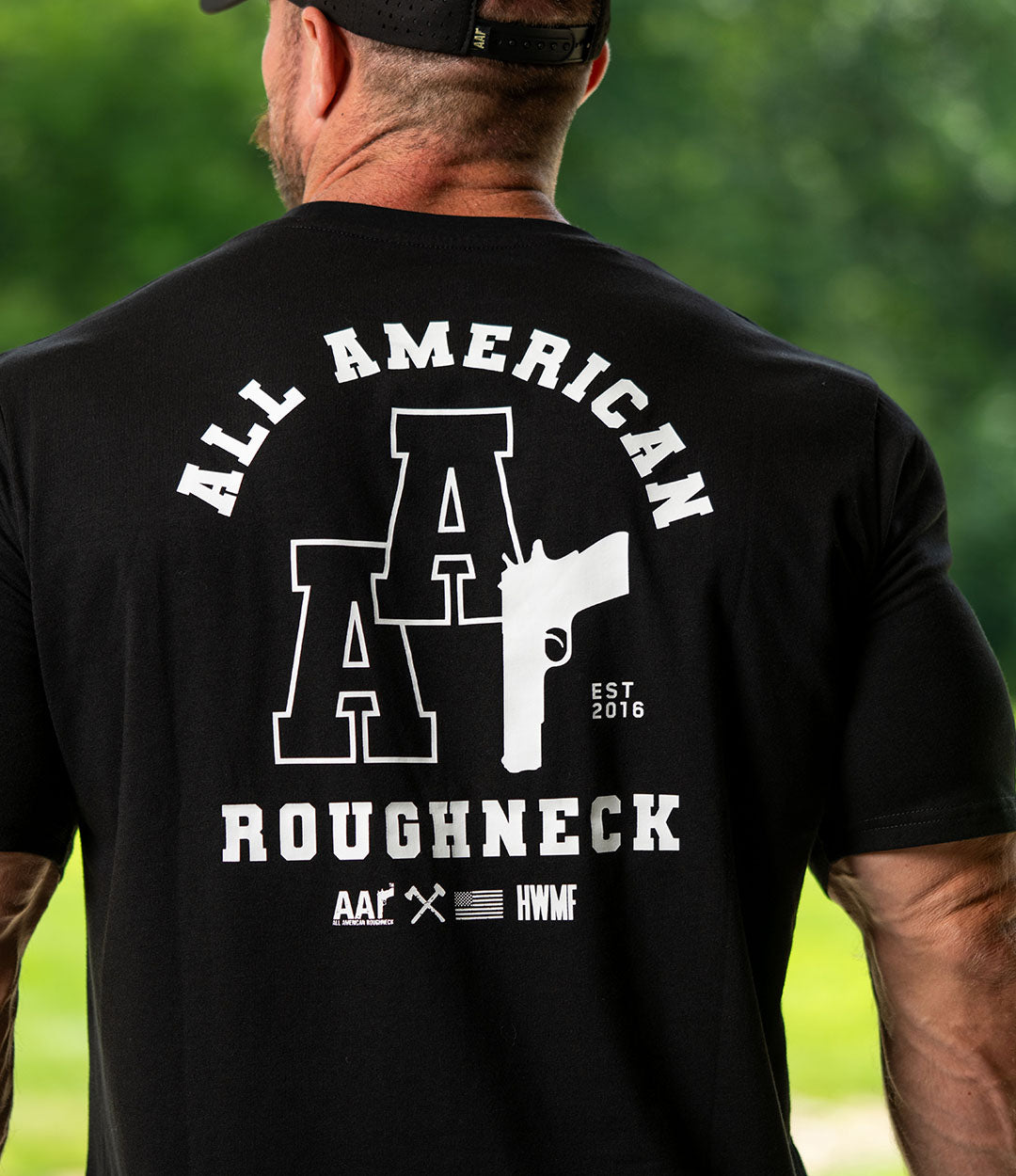 Custom Tee // Collegiate Badge
