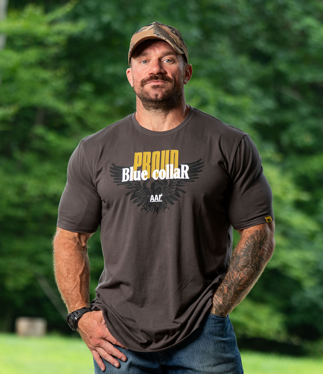 Custom Tee // Blue Collar Proud