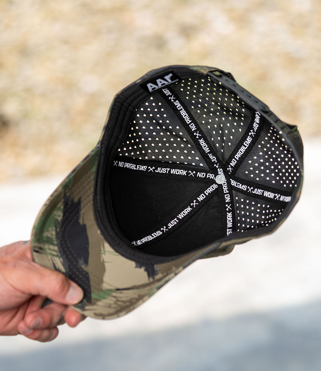 6 Panel Performance Hat // Wooded Earth