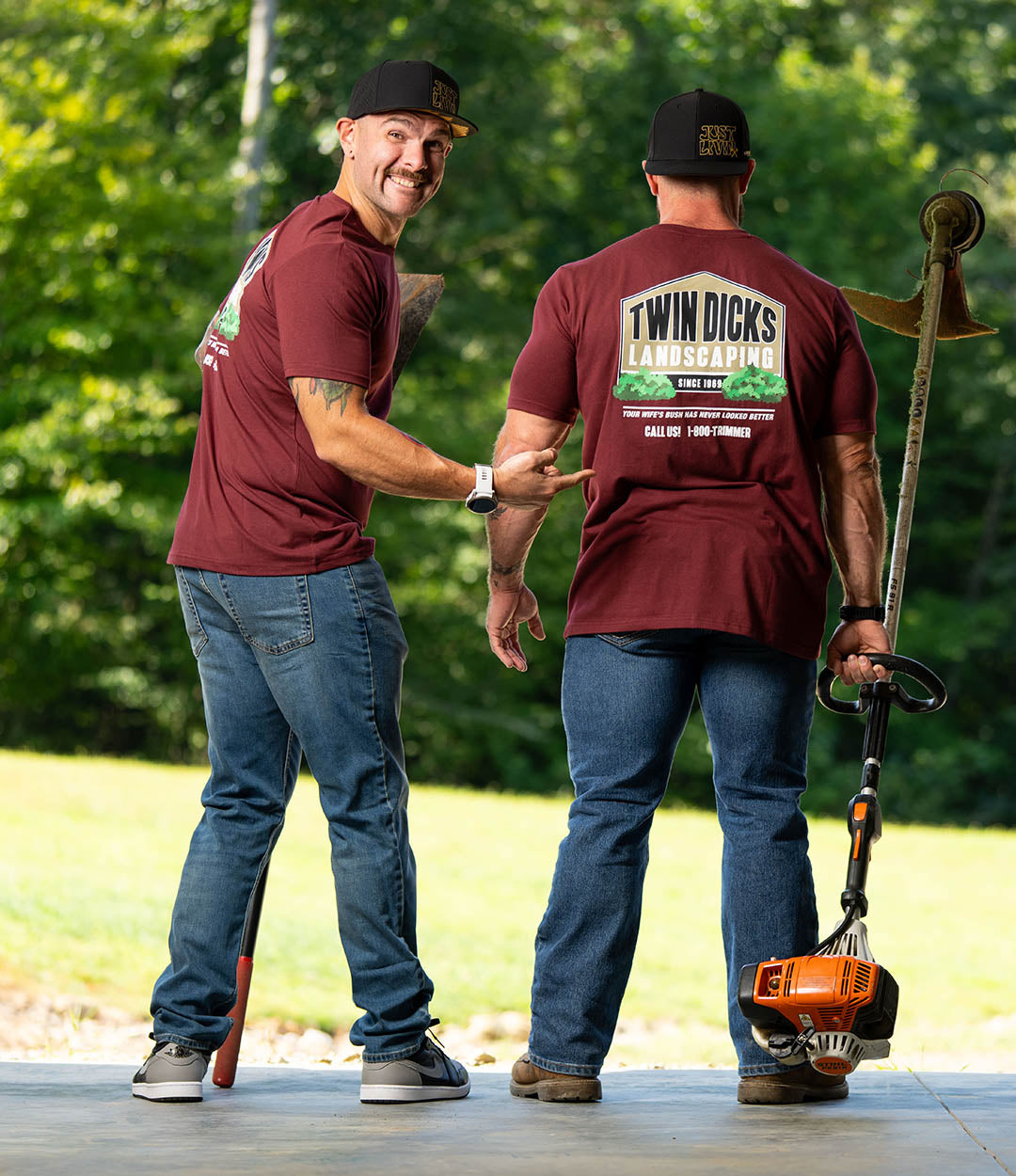 Twin Dicks Landscaping Tee