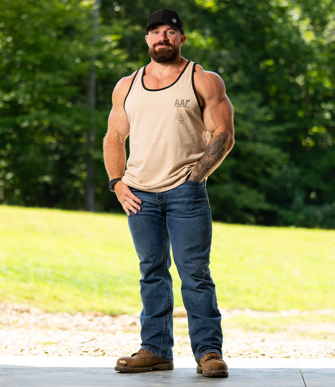 AAR Stacked Logo Tank