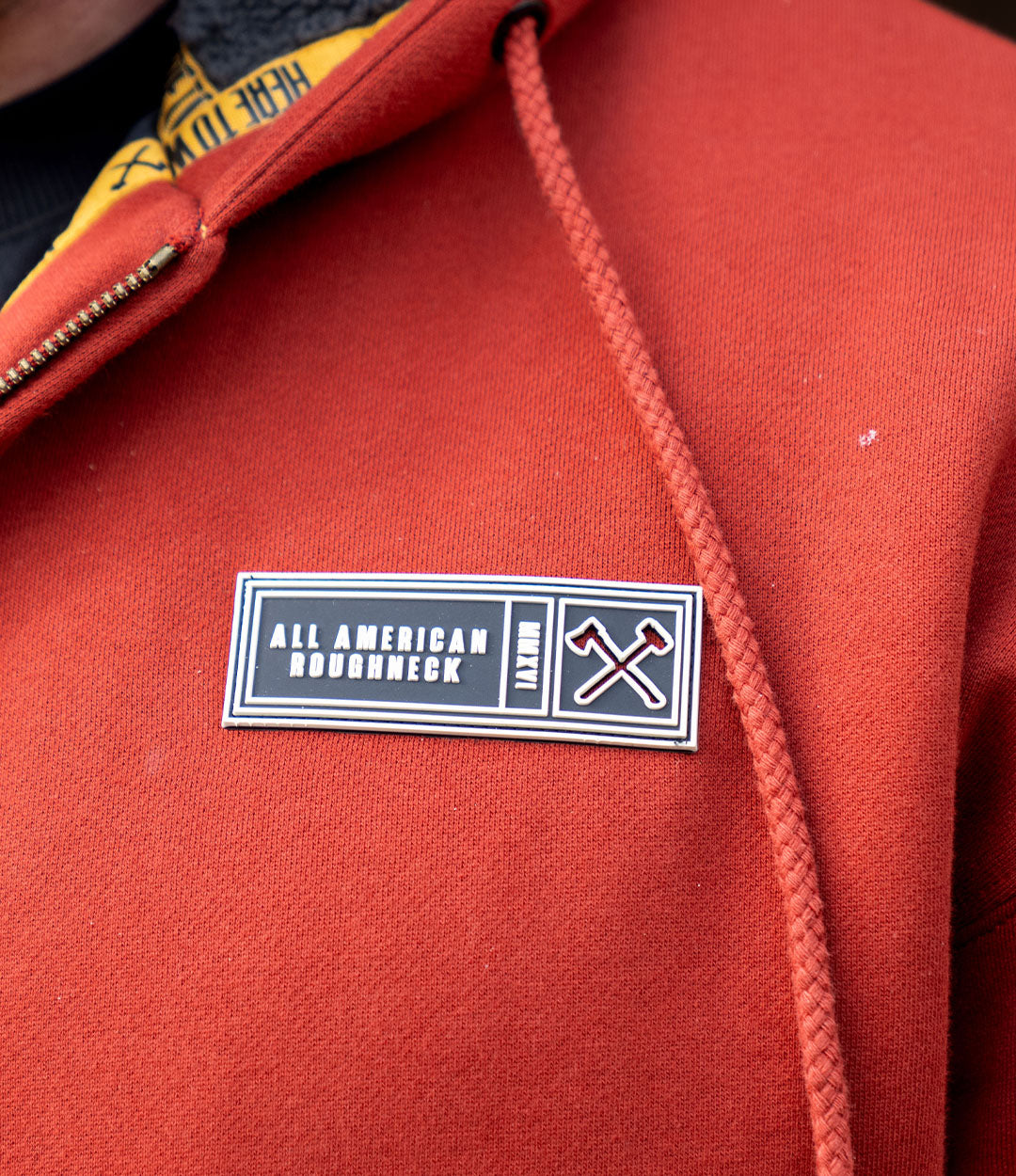 Sherpa Work Zip-Up // Burnt Rust