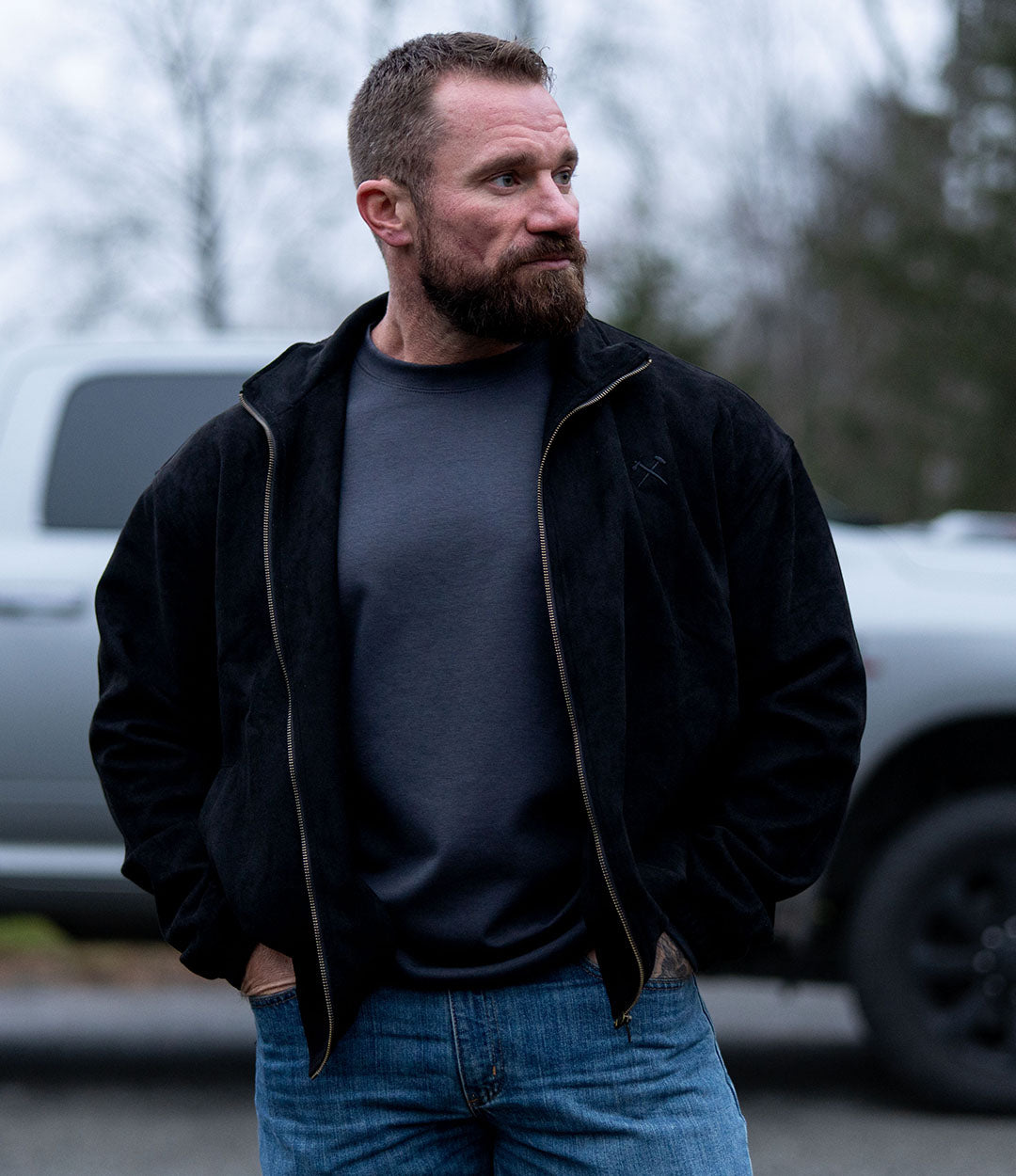 Gentleman's Jacket // Midnight Suede