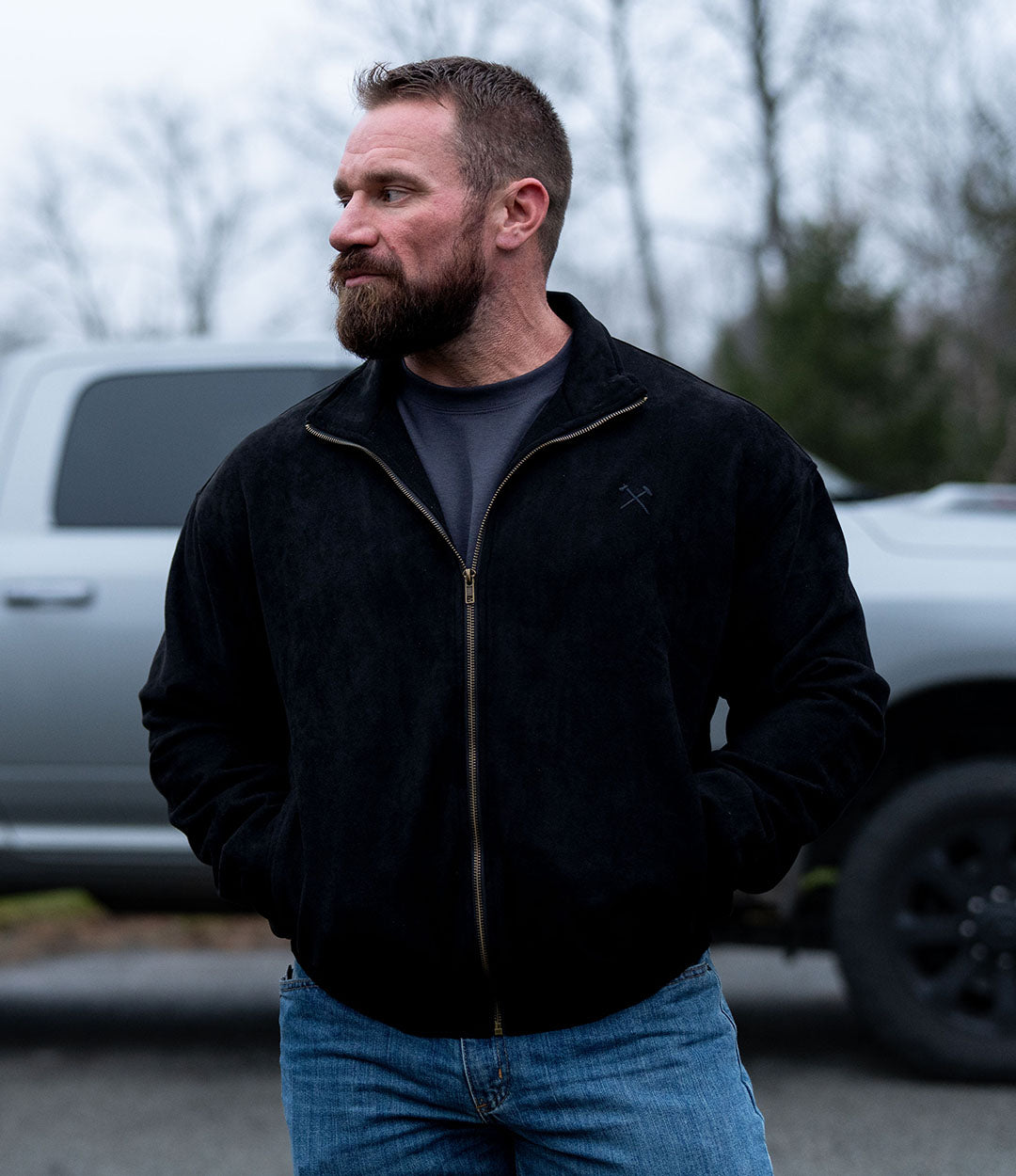 Gentleman's Jacket // Midnight Suede