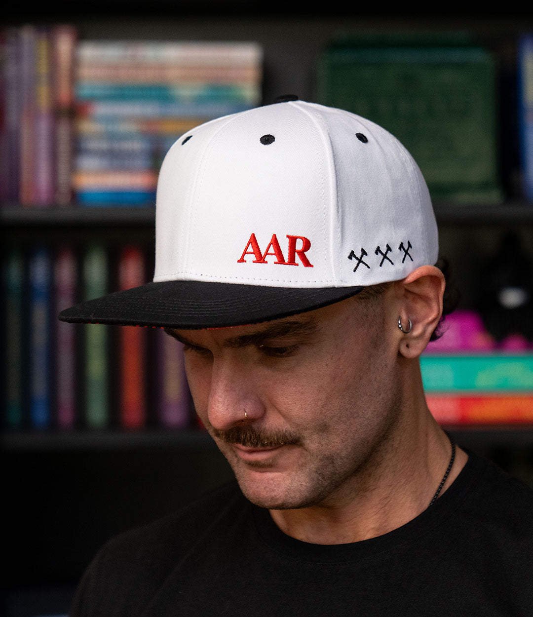 Cotton 6-Panel Flatbrim // AAR Buffalo Check