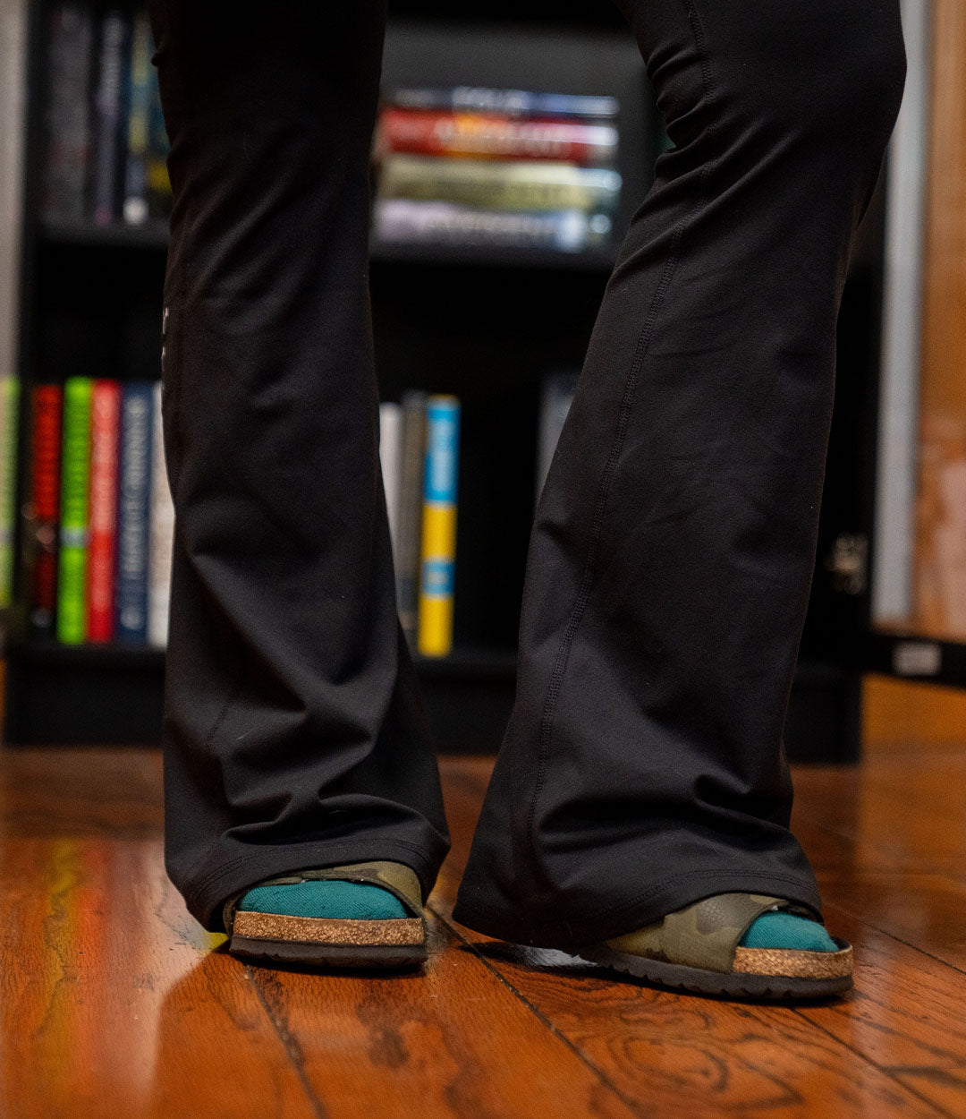 Open Hem Leggings // Black