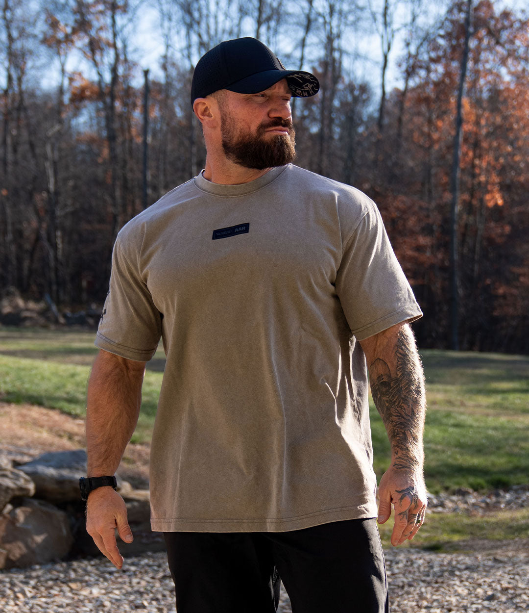 Relaxed Fit Tee // Dusted Earth