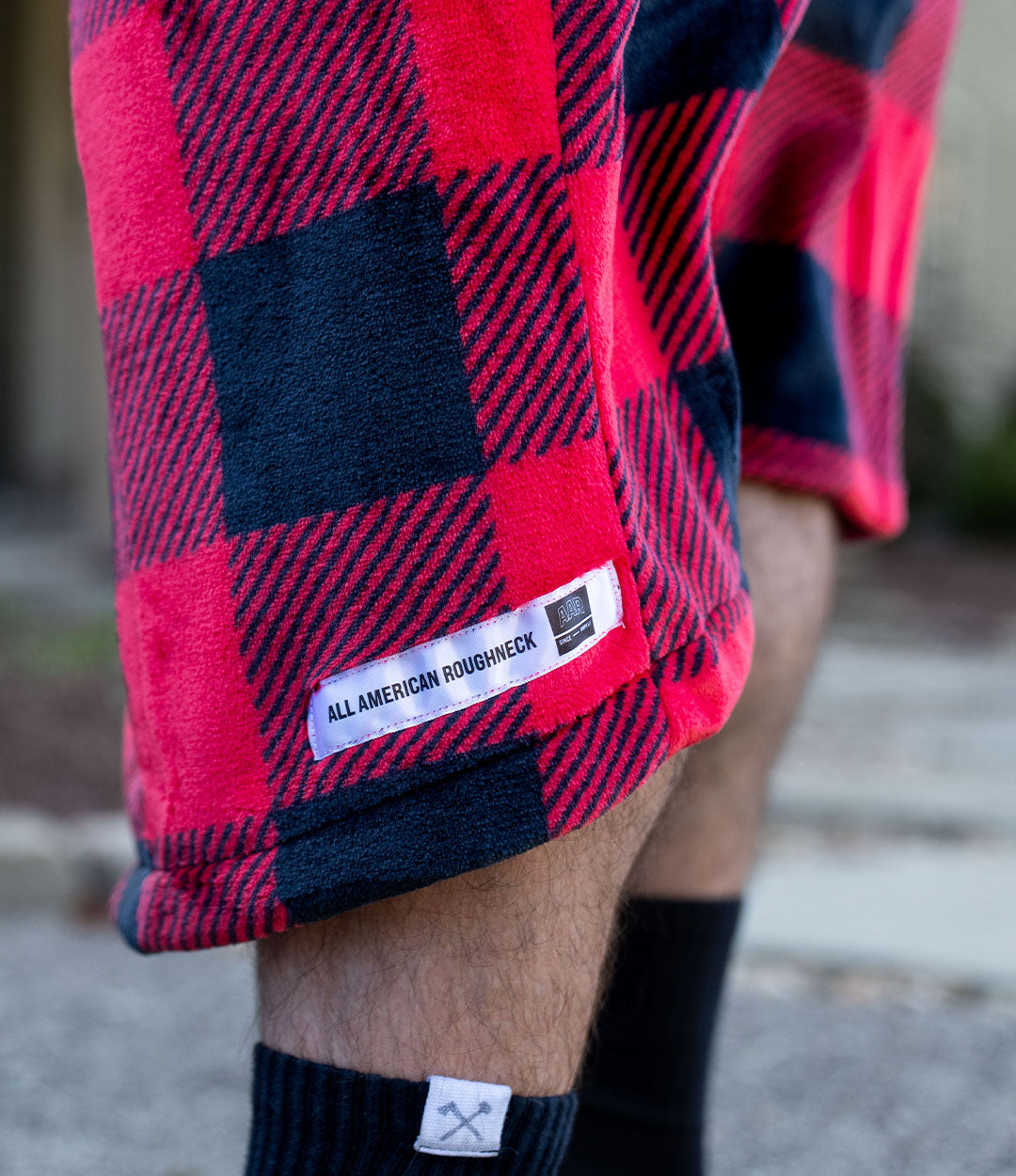 Plush Robe // Buffalo Check