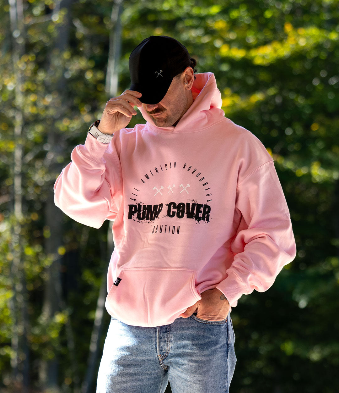 Light Plush Hoodie // Pink Pump Cover