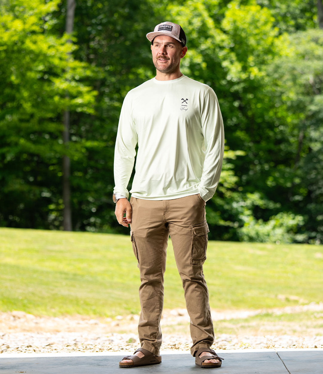 Big Bass Guy Fishing Shirt