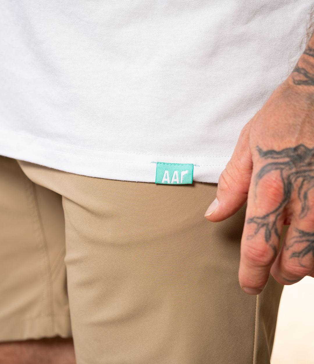 AAR Simple Tank Blue on White