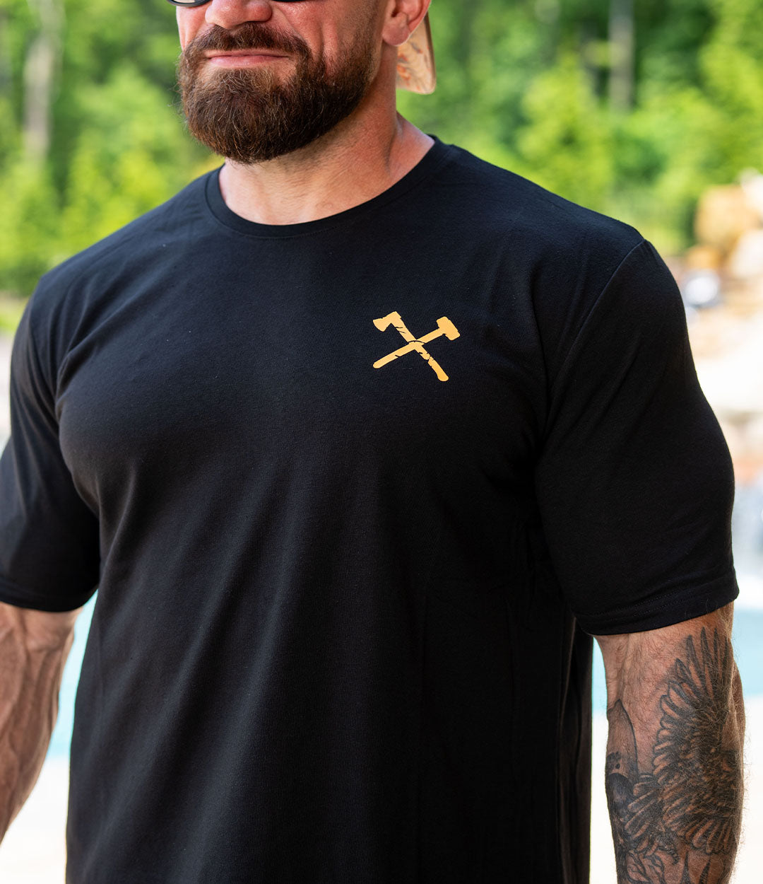 AAR Sunset on Black Simple Tee