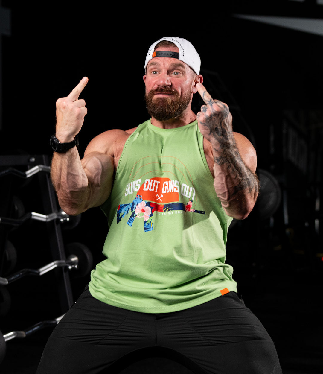 Suns Out Guns Out Seth Cut Tee