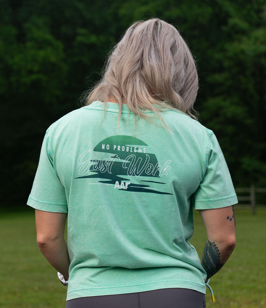 Women’s Relaxed Tee // Seafoam