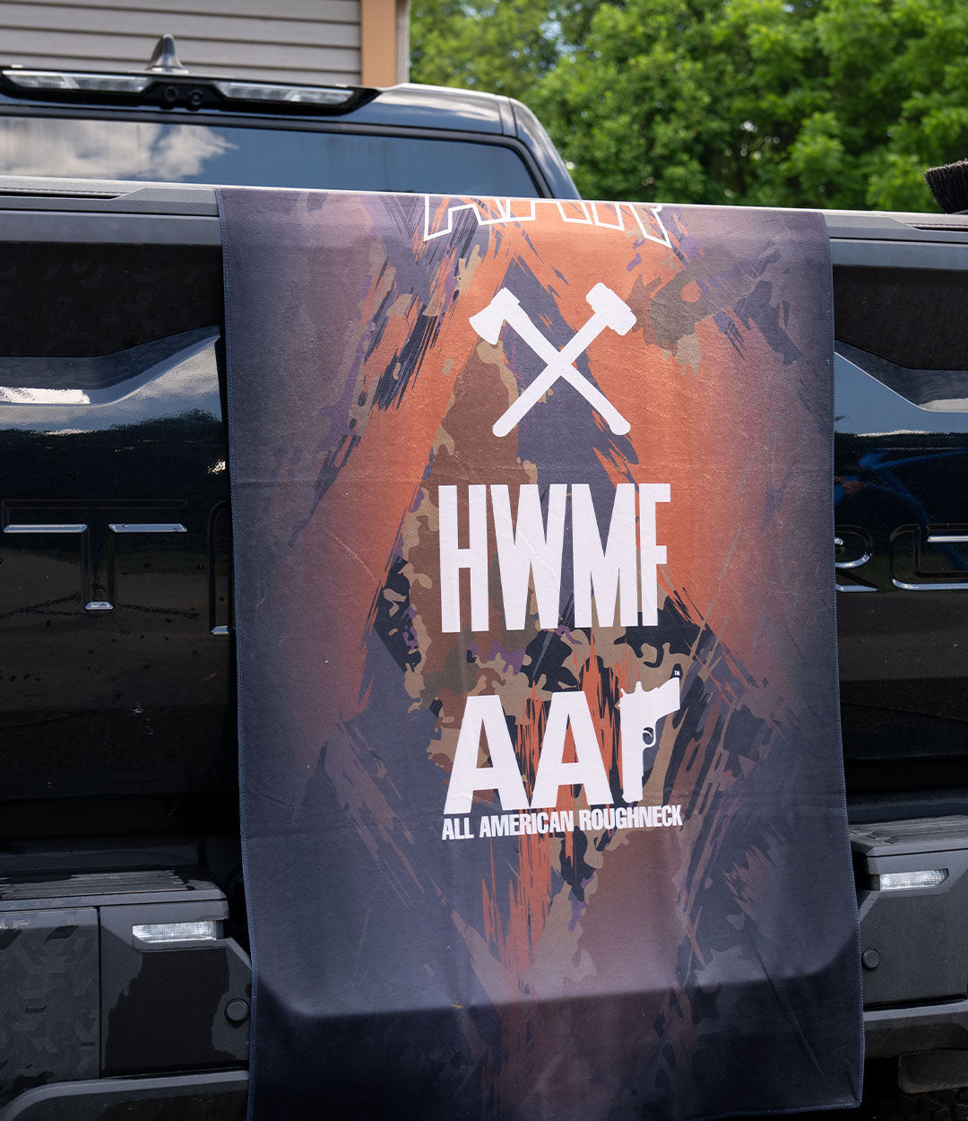Underbrush Camo Logo Towel – All American Roughneck