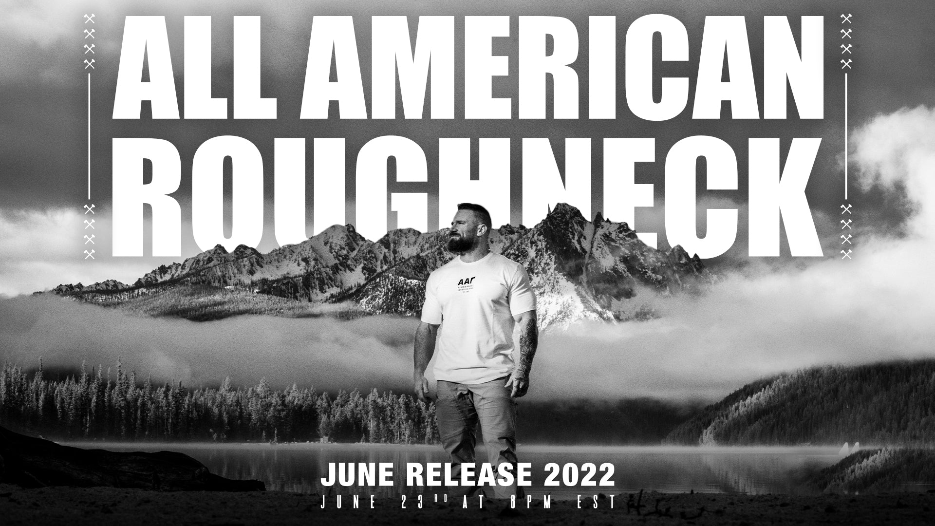 Camo Split Axe Tee - All American Roughneck