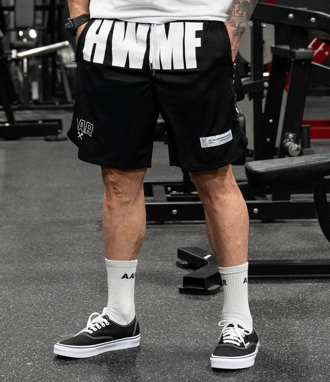 Old School HWMF Training Shorts