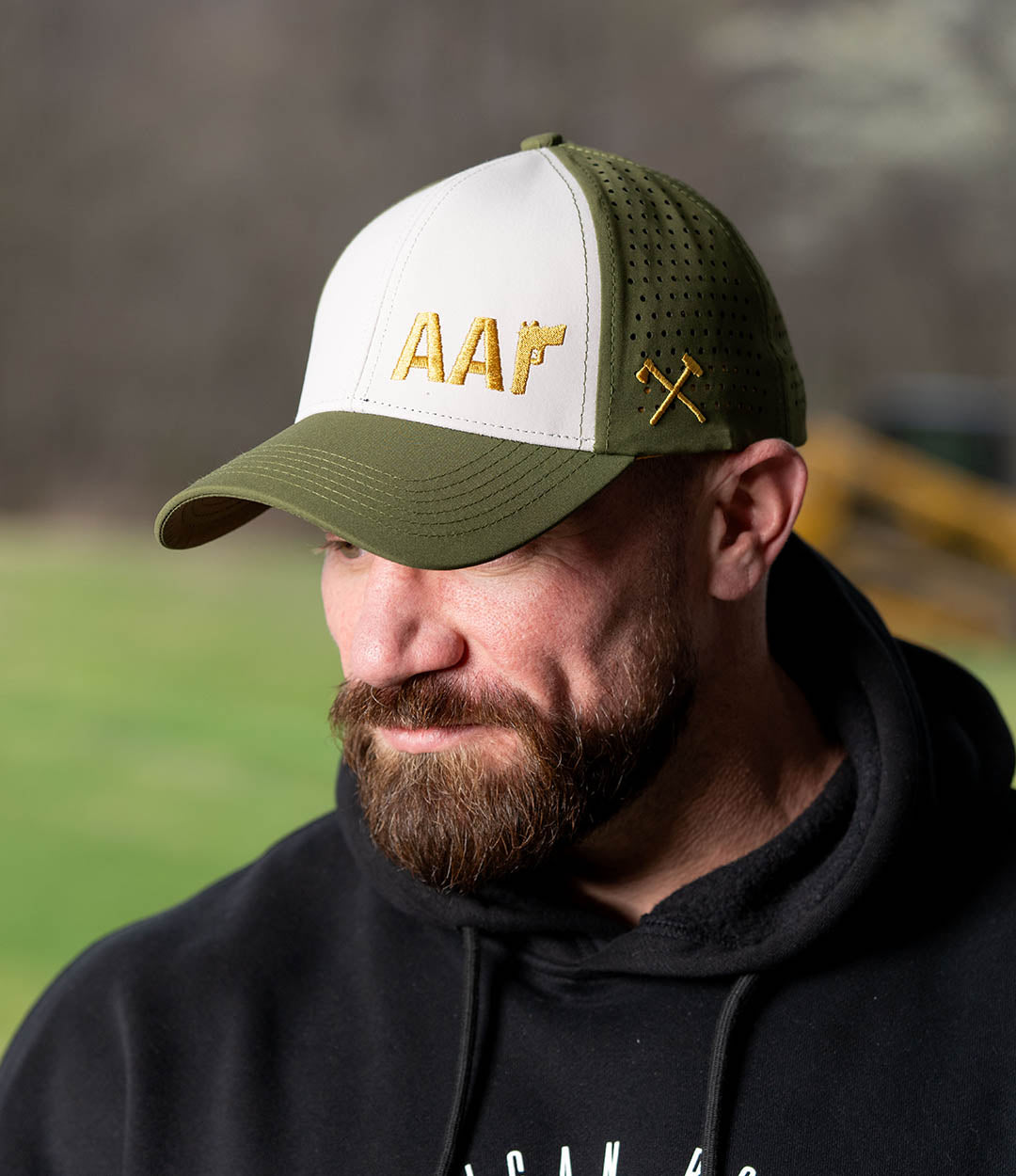 Military AAR Logo 6-Panel Performance Hat