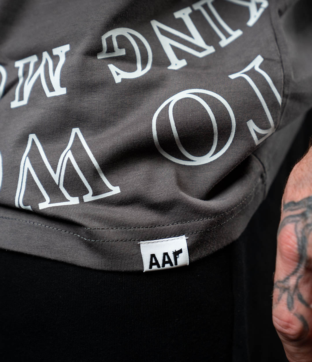 Shall Not Eat Cut Off Drop Shoulder – All American Roughneck