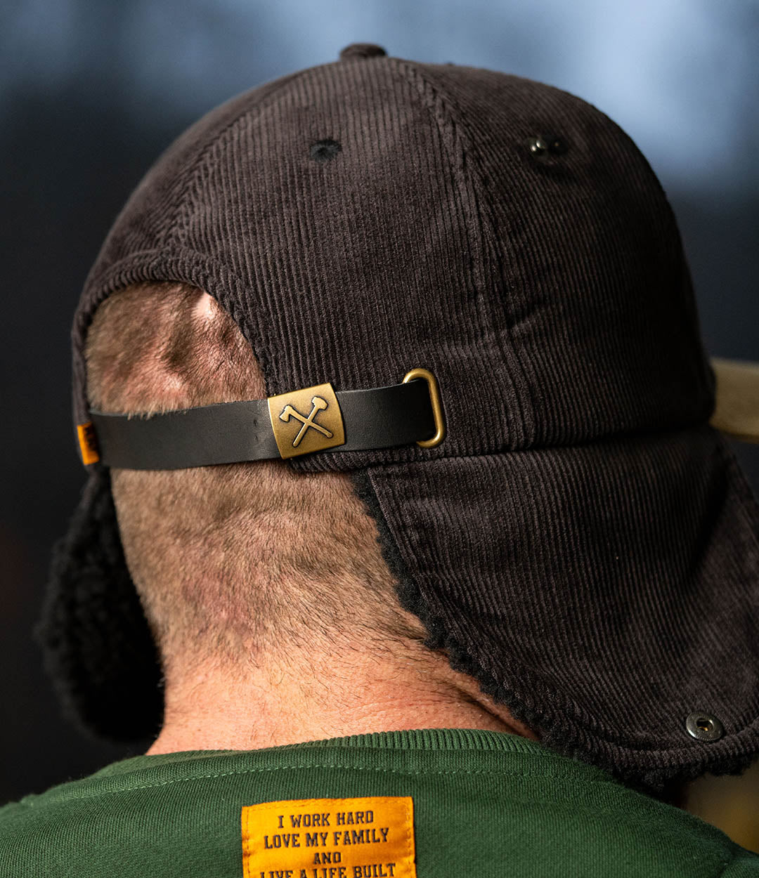 HWMF Shop Patch Corduroy Trapper Hat – All American Roughneck