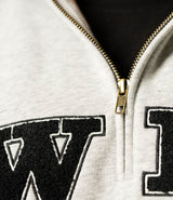 Heather HWMF Plush Hooded Quarter Zip