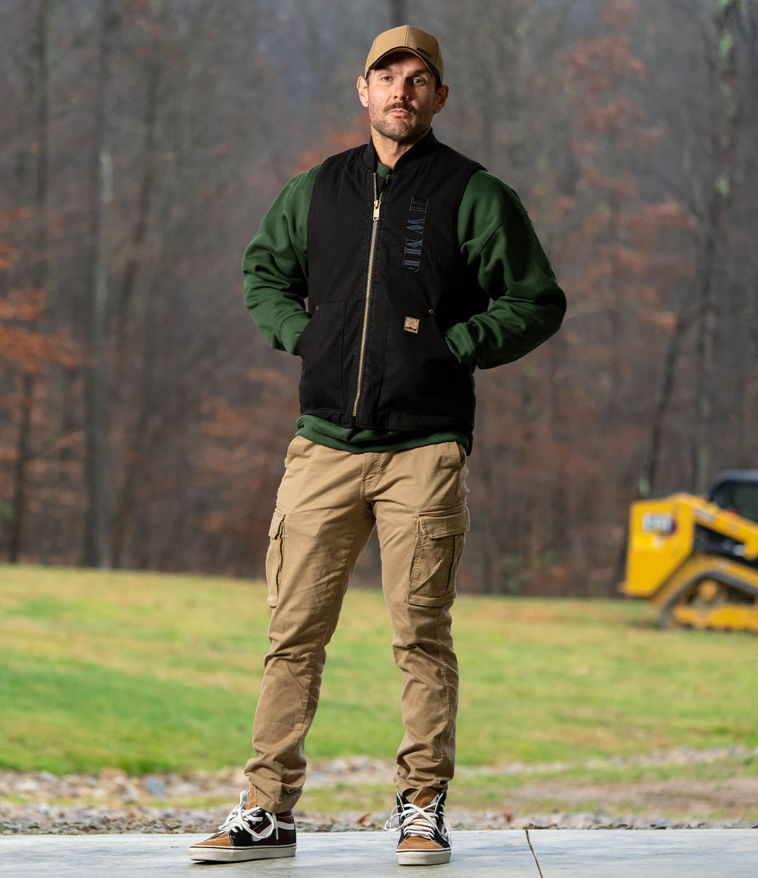 Stencil Insulated Work Vest - Black – All American Roughneck