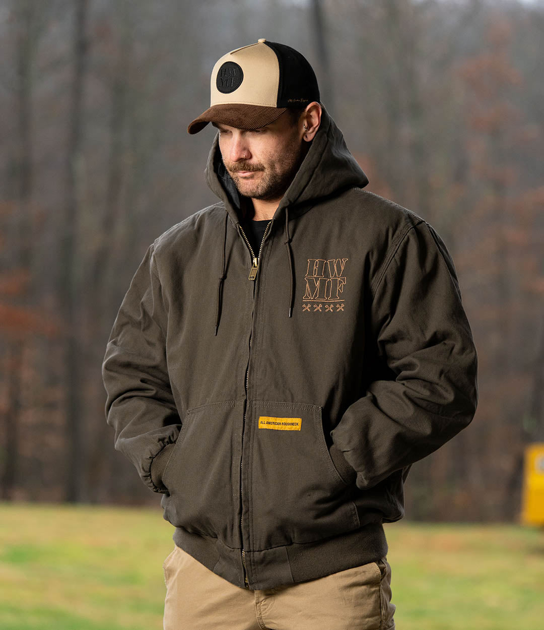 HWMF Insulated Work Jacket - Moss – All American Roughneck