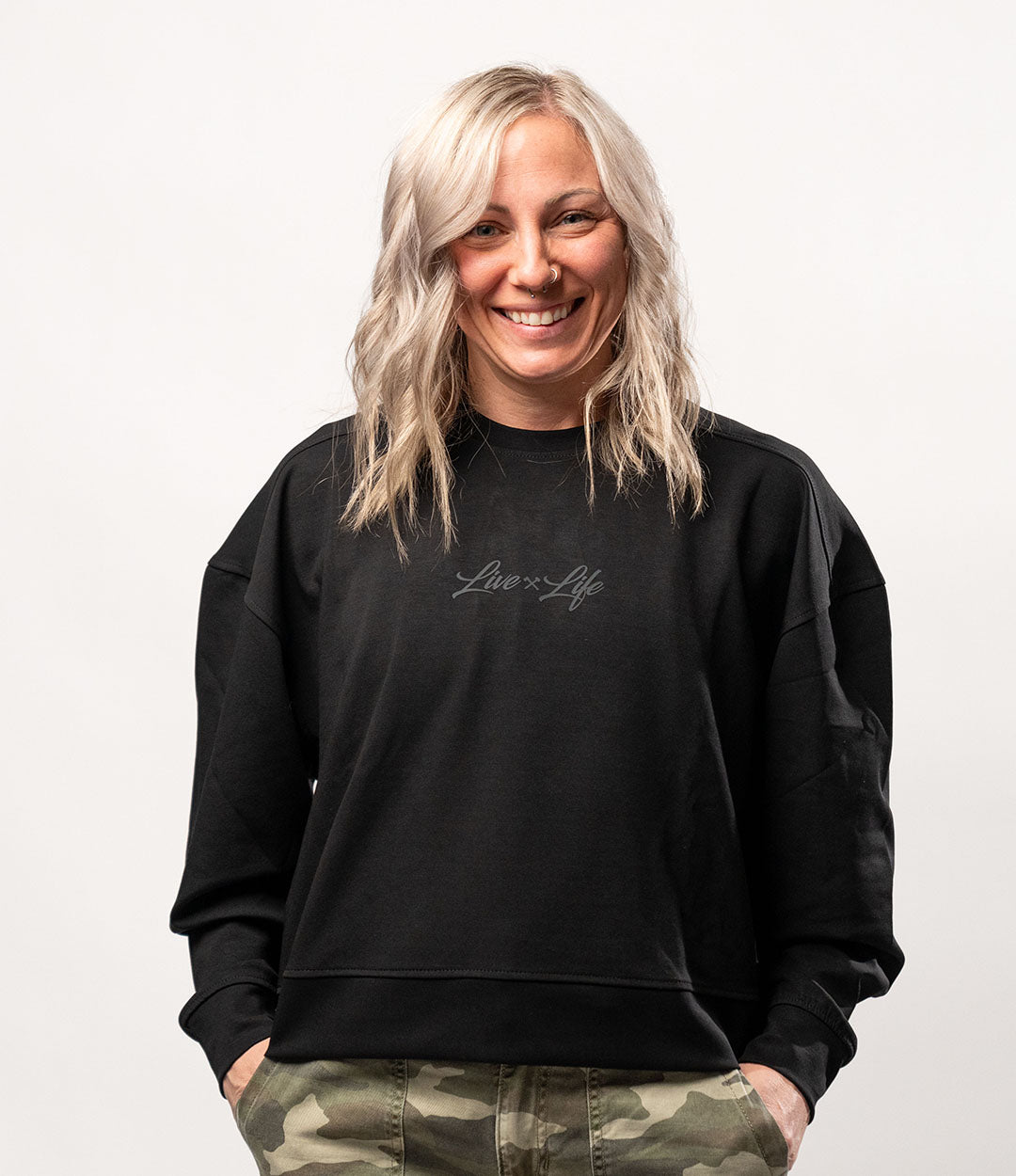 Women's Everyday Crew // Black