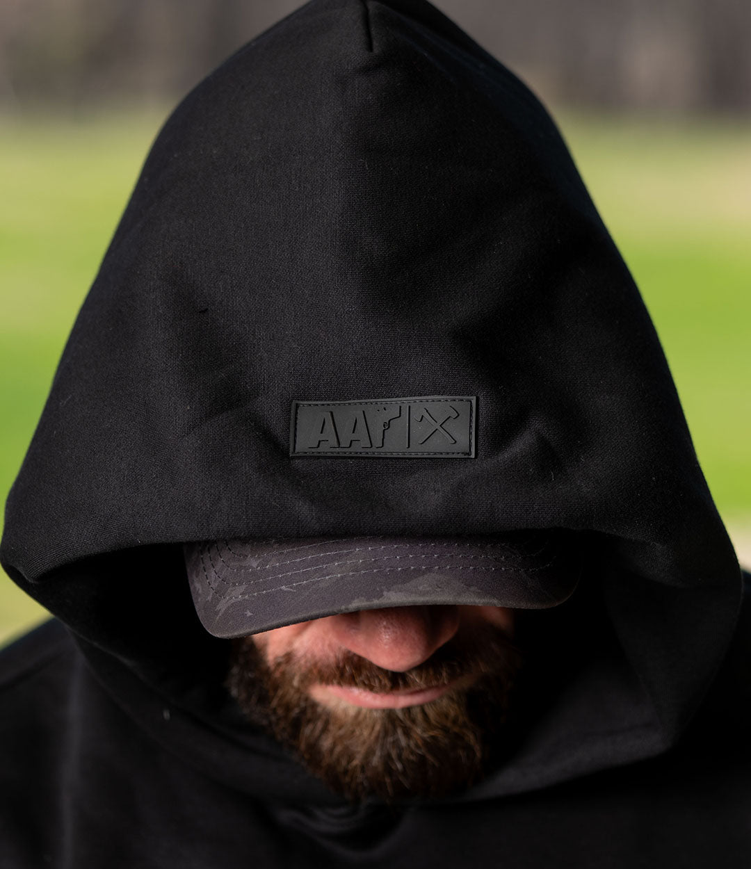 Light Plush Hoodie // Embossed Hex