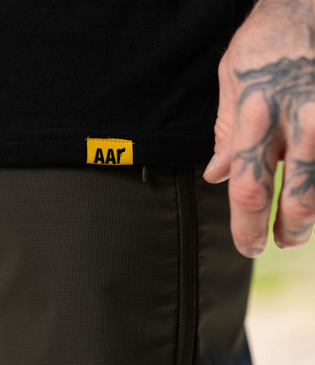 HWMF Stencil Badge Tee