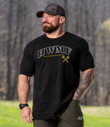 HWMF Stencil Badge Tee