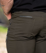 Vented Hybrid Pants // Dark Green