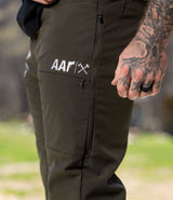 Vented Hybrid Pants // Dark Green