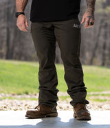 Vented Hybrid Pants // Dark Green