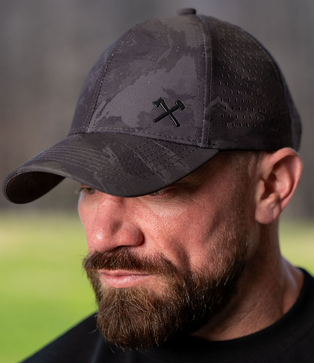 Blackout Camo // 6 Panel Performance