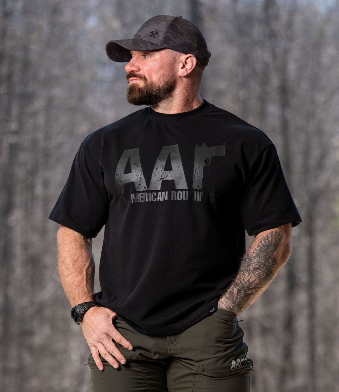 Drop Shoulder V2 // Blackout AAR Logo