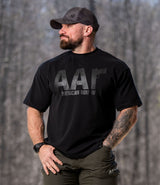 Drop Shoulder V2 // Blackout AAR Logo
