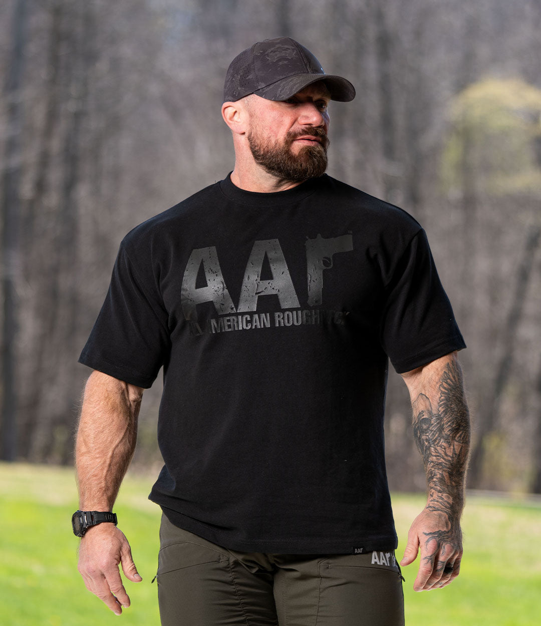 Drop Shoulder V2 // Blackout AAR Logo