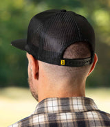 Brand Stamp Flatbrim Trucker