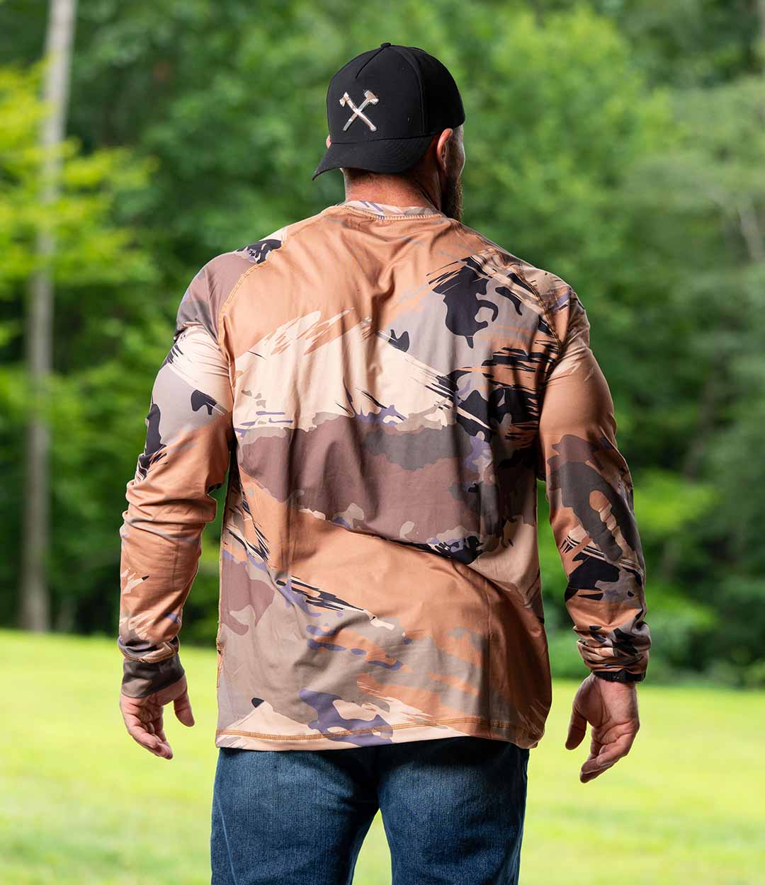 Woodland Camo Fishing Shirt - All American Roughneck