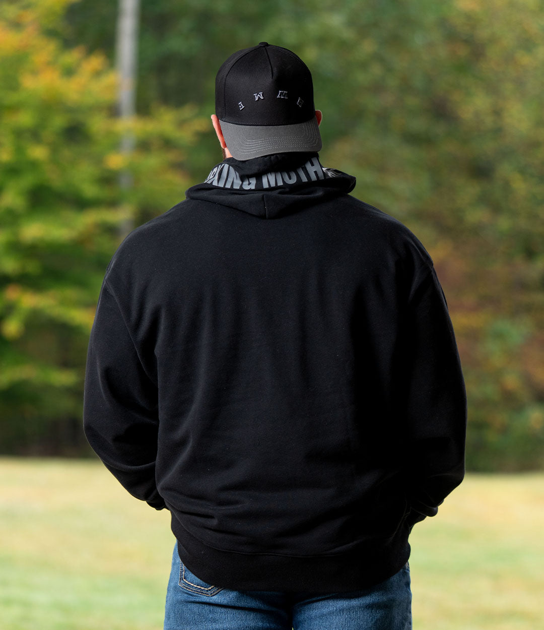 Relaxed Hoodie // Stencil HWMF – All American Roughneck