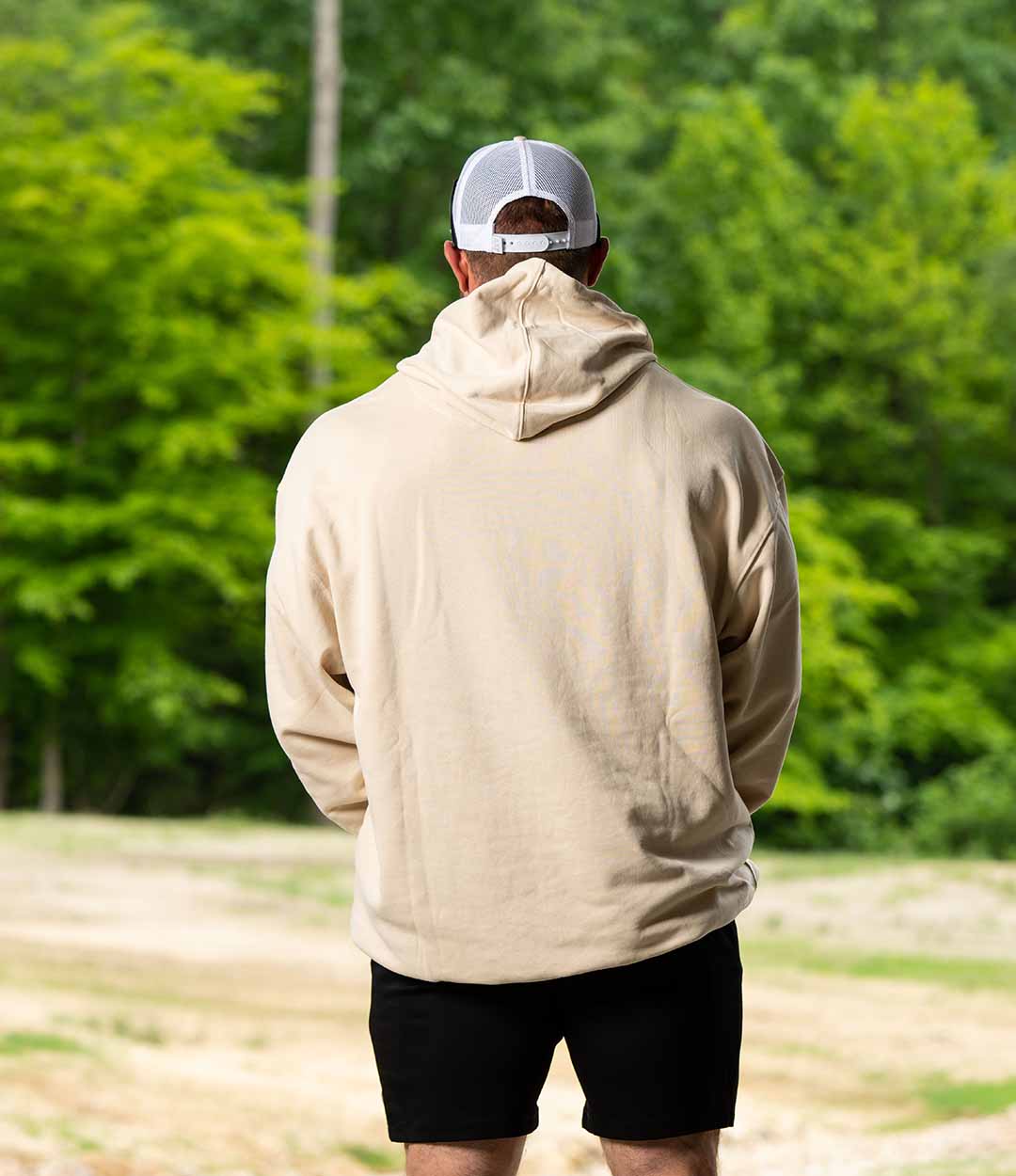 Easy Living French Terry Hoodie - Dusted Khaki