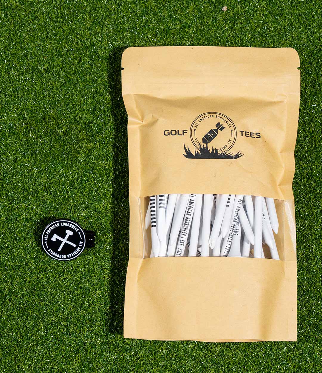 AAR Golf Tee Bag & Ball Marker