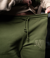 Green Thick Boy Plush Sweatpants