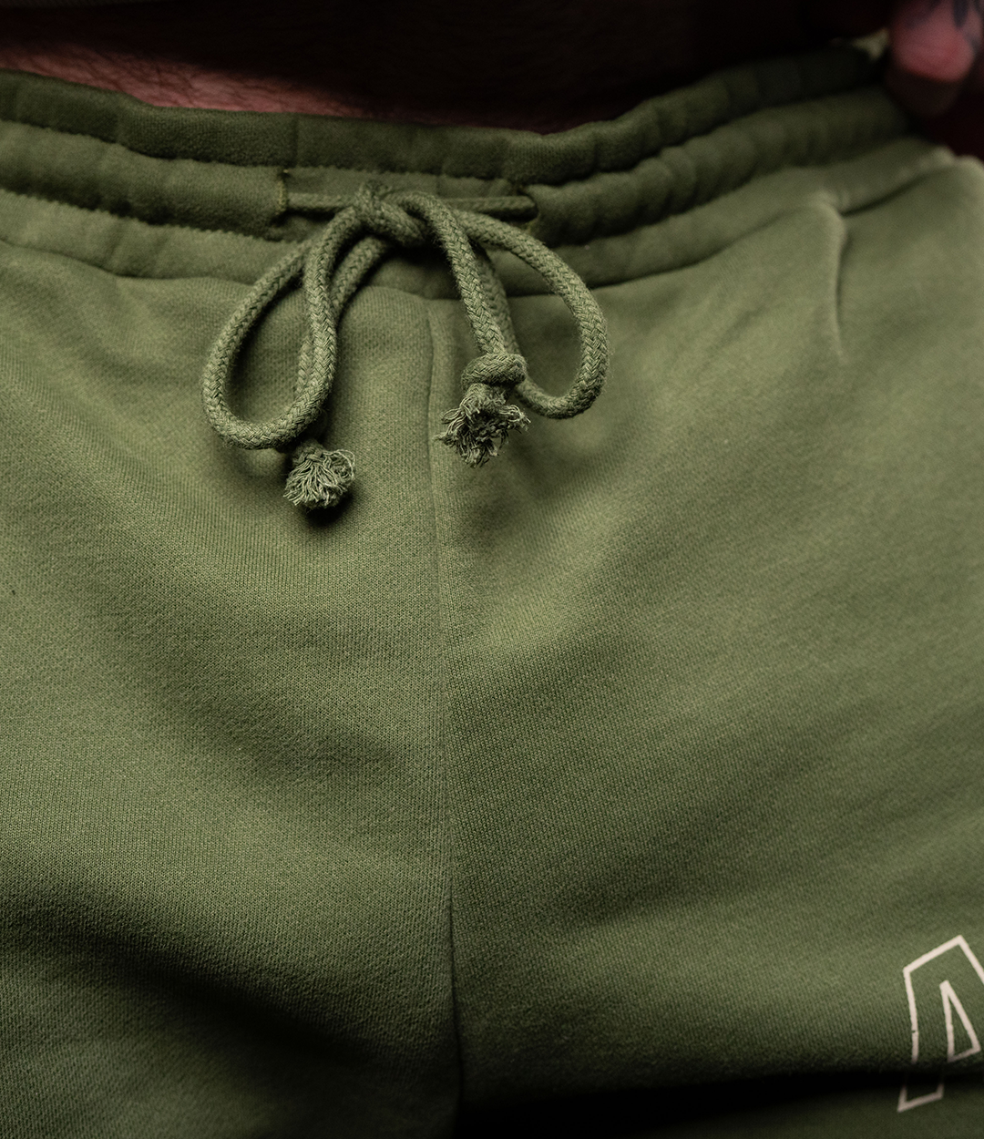 Green Thick Boy Plush Sweatpants