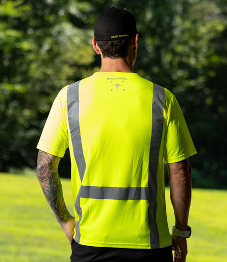 Reflective Hi-Vis Tee // HTW Yellow