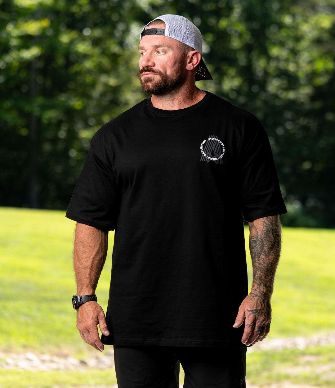 Drop Shoulder Tee // Intensity – All American Roughneck